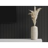 Mexen Lam-F Acoustic Wall Slats 275 x 31.5 cm, 6 mm Felt, Black Linen - S105-275317-2812-069