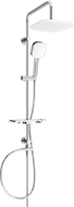 Mexen T33 shower column, Chrome/White - 798333393-02