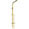 Mexen Q shower column, Gold - 79395-50