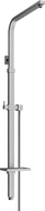 Mexen Q shower column, brushed gun gray - 79395-66
