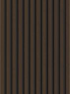 Mexen Lam-B sample wall slat, 4 mm HDF board, technical veneer, Palisander Walnut - S100-021-S