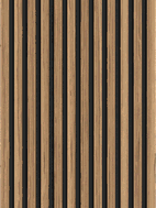 Mexen Lam-F sample of acoustic wall slats, 8 mm felt, technical veneer, Light Walnut - S105-017-S