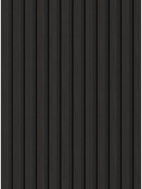 Mexen Lam-F sample of acoustic wall slats, 8 mm felt, technical veneer, Black Ebony - S105-023-S