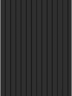 Mexen Lam-B sample of wall slats, 4 mm HDF board, Black Matte - S100-053-S