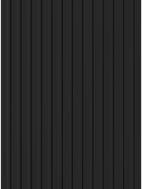 Mexen Lam-B wall slat sample, 4 mm HDF board, Black Gloss - S100-055-S