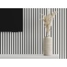 Mexen Lam-F acoustic wall slat sample, felt 6 mm, White Gloss - S105-054-S
