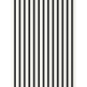 Mexen Lam-F acoustic wall slat sample, felt 6 mm, White Gloss - S105-054-S