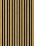 Mexen Lam-F sample of acoustic wall slats, felt 6 mm, Amber Oak - S105-073-S