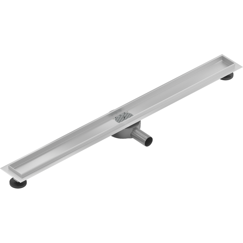 Mexen Flat 360° rotary linear drain cover 100 cm, inox - 1040100