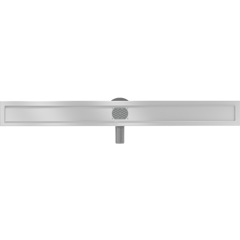 Mexen Flat 360° rotating body for linear drain 90 cm, inox - 1040090