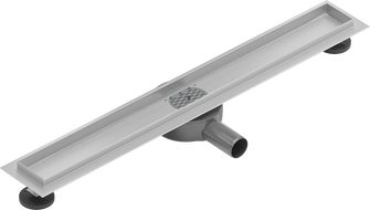 Mexen Flat 360° rotating linear drain body 60 cm, inox - 1040060