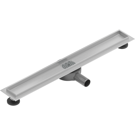Mexen Flat 360° Linear Drain Body with Rotating Connection 50 cm, Inox - 1040050