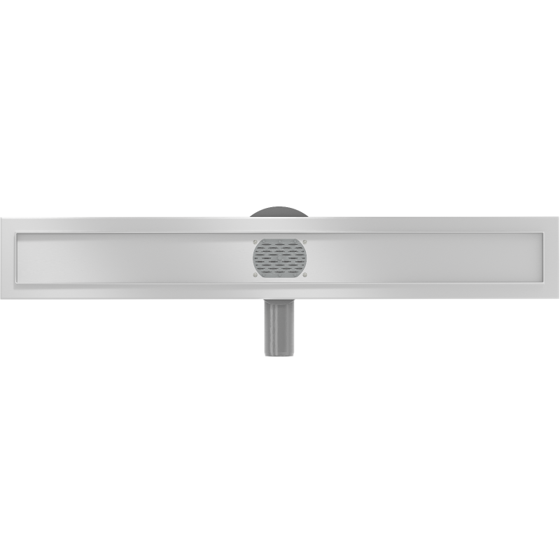 Mexen Flat 360° Linear Drain Body with Rotating Connection 50 cm, Inox - 1040050
