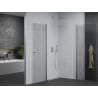 Mexen Pretoria Duo Pivot Shower Enclosure 100 x 100 cm, Transparent, Chrome - 852-100-100-02-00