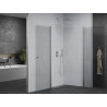 Mexen Pretoria Duo Swing Shower Cabin 100 x 100 cm, Transparent, Chrome - 852-100-100-02-00