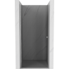 Mexen Pretoria swing shower door 100 cm, graphite, chrome - 852-100-000-01-40