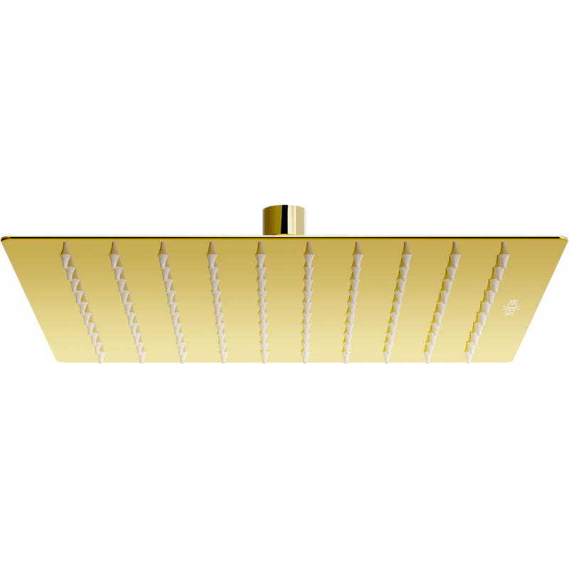 Mexen Slim Showerhead 25 x 25 cm, Gold - 79125-50