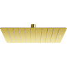Mexen Slim shower head 25 x 25 cm, gold - 79125-50