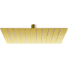 Mexen Slim Showerhead 25 x 25 cm, Gold - 79125-50