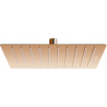 Mexen Slim Shower Head 25 x 25 cm, Rose Gold - 79125-60