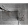 Mexen Mist-H Duo shower cabin hinged 70 x 75 cm, transparent, chrome - 8A5-070L-075P-01-00
