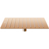 Mexen Slim rainmaker 25 x 25 cm, Rose gold - 79125-60