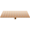 Mexen Slim Shower Head 25 x 25 cm, Rose Gold - 79125-60