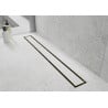Mexen Flat 360° M13 2-in-1 Rotating Linear Drain 50 cm, Gold - 1510050-40