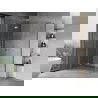 Mexen Mist-H Duo Shower Enclosure Hinged 85 x 80 cm, Transparent, Chrome - 8A5-085L-080P-01-00