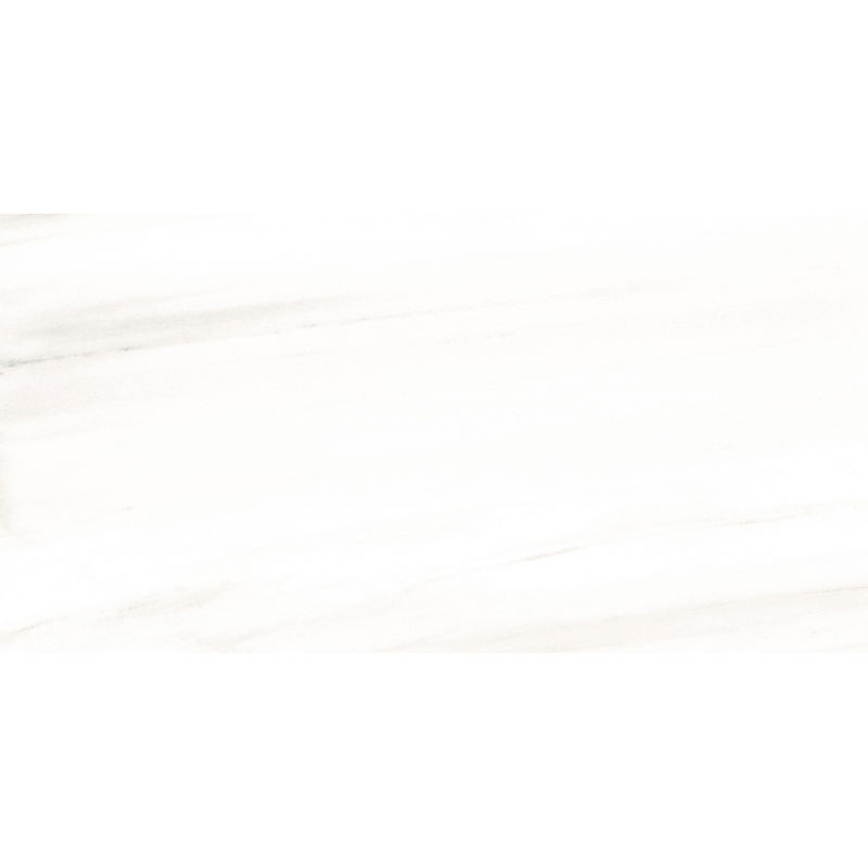 Mexen Lasa White sample of glazed rectified G1 porcelain, floor-wall tile 120 x 60 cm, gloss - TL103-00-S