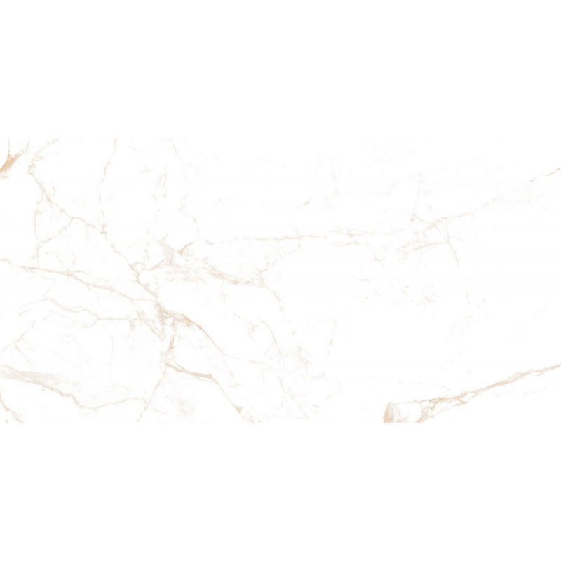 Mexen Noor Satnario Gold Glazed Rectified Porcelain Tile Sample G1, 120 x 60 cm, Gloss Floor-Wall Tile - TL105-01-S