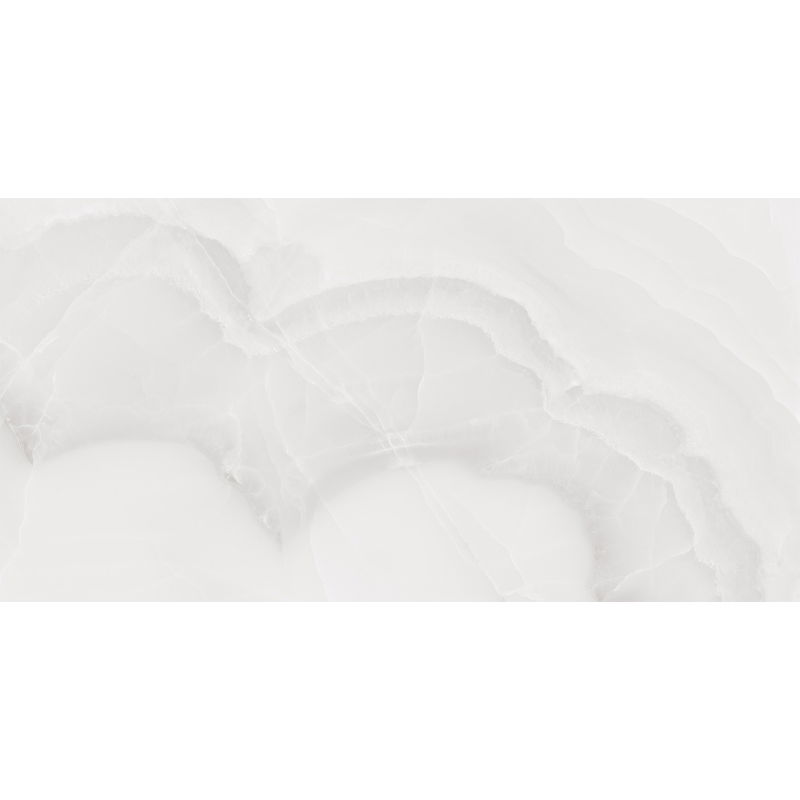 Mexen Onyx Sample of Silver Rectified Glazed Porcelain Stoneware G1, Floor-Wall Tile, Glossy - TL106-02-S