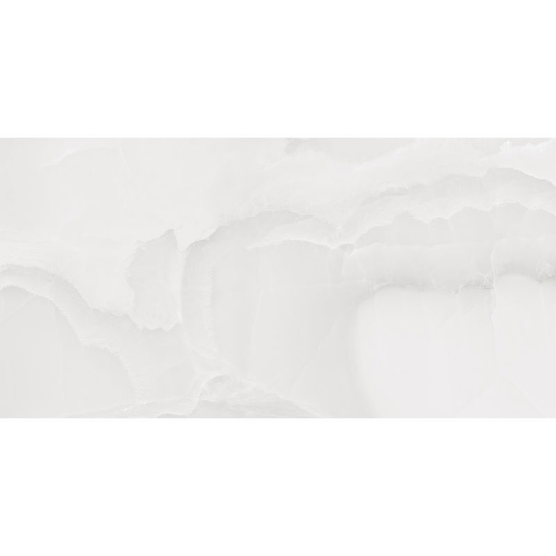 Mexen Onyx Sample of Silver Rectified Glazed Porcelain Stoneware G1, Floor-Wall Tile, Glossy - TL106-02-S