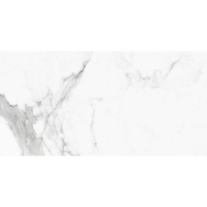 Mexen Lac Grey glazed rectified porcelain tile sample G1, floor-wall tile 120 x 60 cm, gloss - TL107-01-S