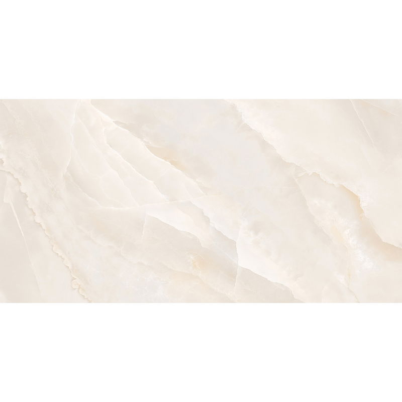 Mexen Polano Beige Sample of Glazed Rectified Porcelain Stoneware G1, Floor-Wall Tile 120 x 60 cm, Glossy - TL108-00-S