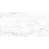 Mexen Brakel White glazed rectified G1 gres sample, floor and wall tile, gloss - TL110-01-S