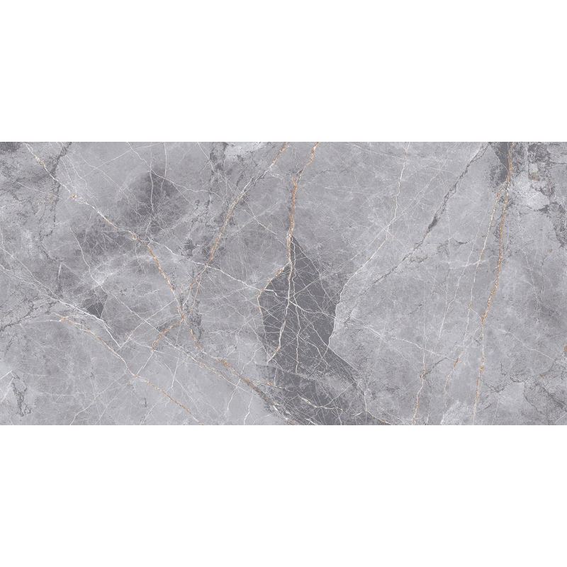 Mexen Eternity Grey glazed rectified porcelain tile sample G1, floor-wall tile, gloss - TL112-01-S