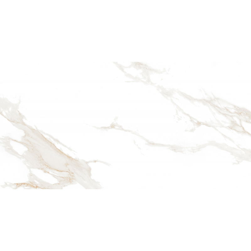 Mexen Luton Gold glazed rectified ceramic tile sample G1, floor-wall tile 120 x 60 cm, gloss - TL113-01-S