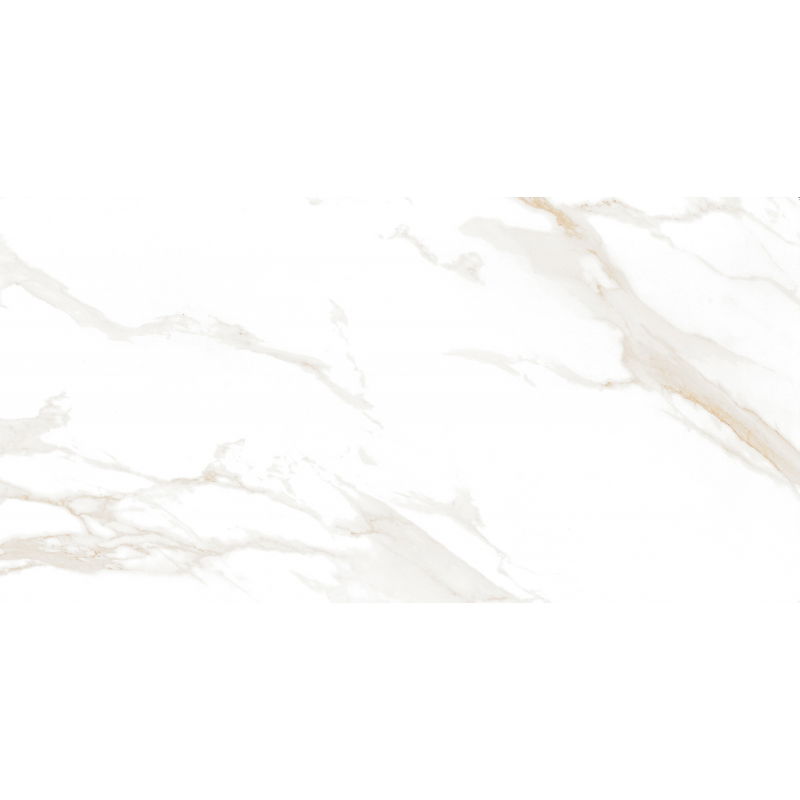 Mexen Luton Gold glazed rectified ceramic tile sample G1, floor-wall tile 120 x 60 cm, gloss - TL113-01-S