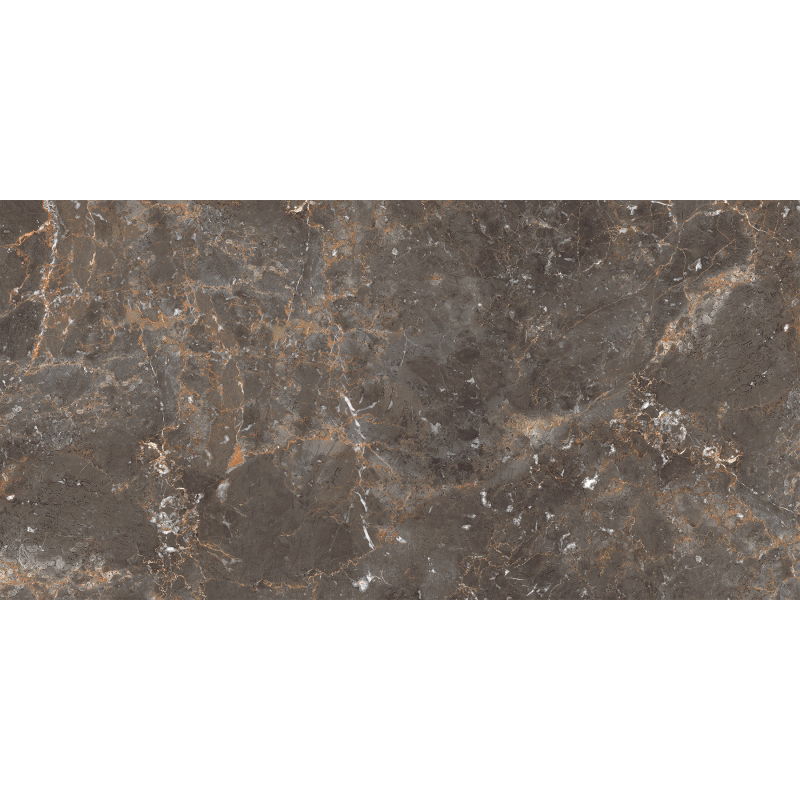 Mexen Champion Brown Sample of Glazed Rectified G1 Porcelain Stoneware, Floor-Wall Tile, Glossy - TL116-00-S