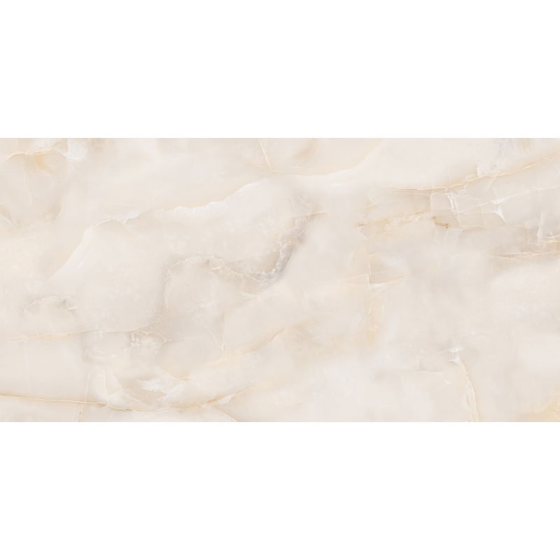 Mexen Robins Beige Sample of Rectified Glazed Porcelain Tile, Floor-Wall Tile, Glossy - TL119-01-S