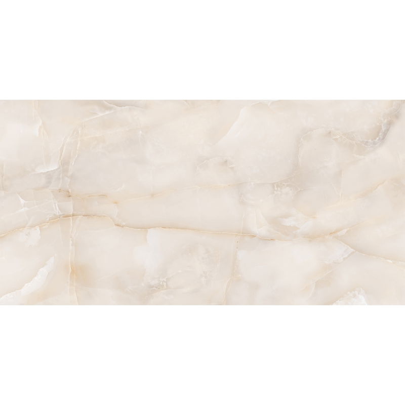 Mexen Robins Beige Sample of Rectified Glazed Porcelain Tile, Floor-Wall Tile, Glossy - TL119-01-S