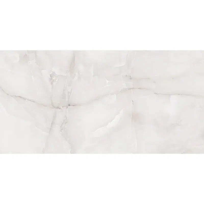 Mexen Robins Bianco sample of glazed rectified porcelain, floor-wall tile, gloss - TL119-02-S