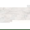 Mexen Robins Bianco sample of glazed rectified porcelain stoneware, floor-wall tile 120 x 60 cm, gloss - TL119-02-S
