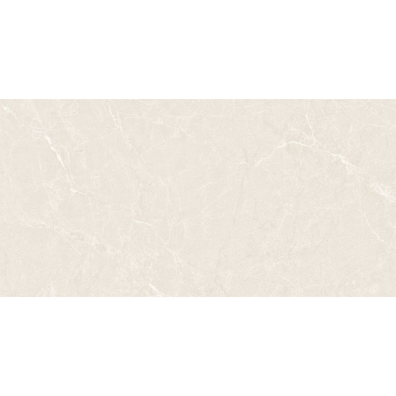 Mexen Bellisimo Bianco glazed rectified ceramic tile sample G1, floor-wall tile, gloss - TL120-00-S