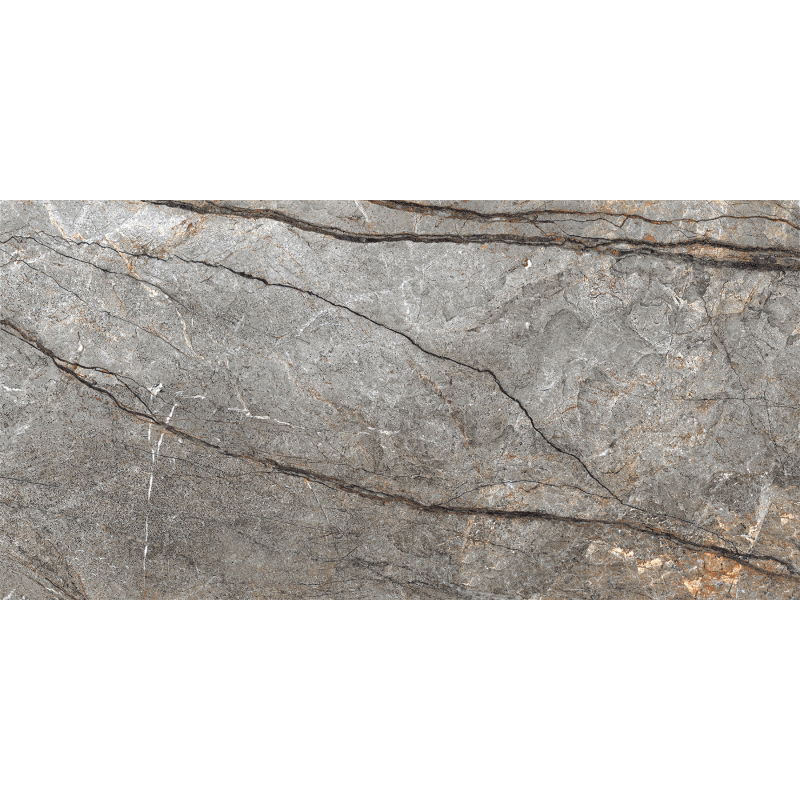 Mexen Costline Ash glazed rectified porcelain sample G1, floor-wall tile 120 x 60 cm, gloss - TL123-00-S
