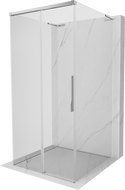 Mexen Rox-3S L 3-sided sliding shower cabin 120 x 120 cm, transparent, chrome - 8C2L-120-120-01-00-3S