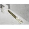 Mexen Flat 360° M01 swivel linear drain 60 cm, Gold - 1520060-40
