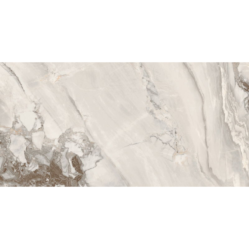 Mexen Limos Natural glazed rectified porcelain stoneware sample G1, floor-wall tile 120 x 60 cm, gloss - TL127-02-S