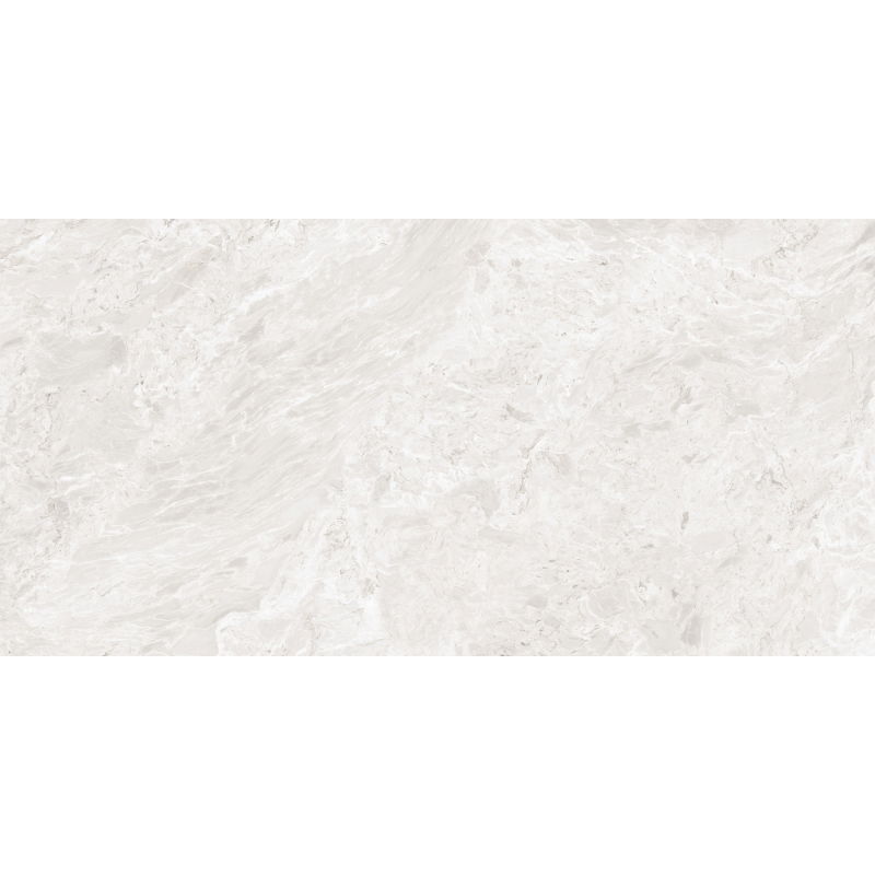 Mexen Iconic Bianco sample of glazed rectified stoneware G1, floor-wall tile 120 x 60 cm, gloss - TL128-00-S